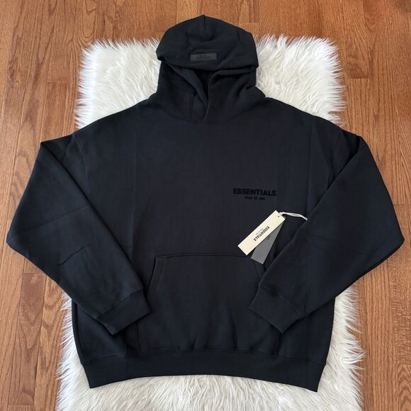 Essentials Fear Of God Hoodie Men’s XS Stretch Limo Oversized Streetwear Grunge - Picture 4 of 13